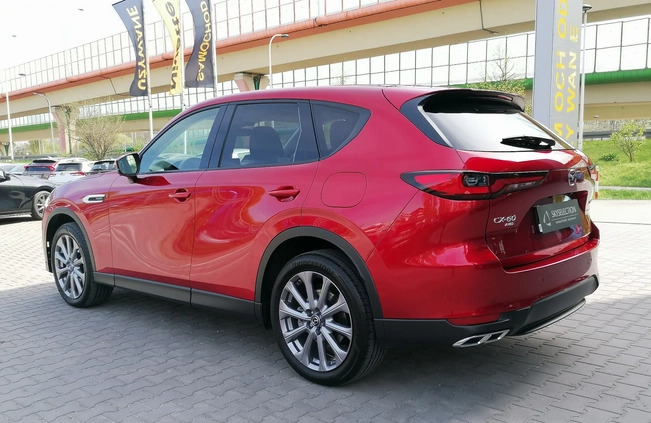 Mazda CX-60 cena 239900 przebieg: 9029, rok produkcji 2022 z Warszawa małe 497